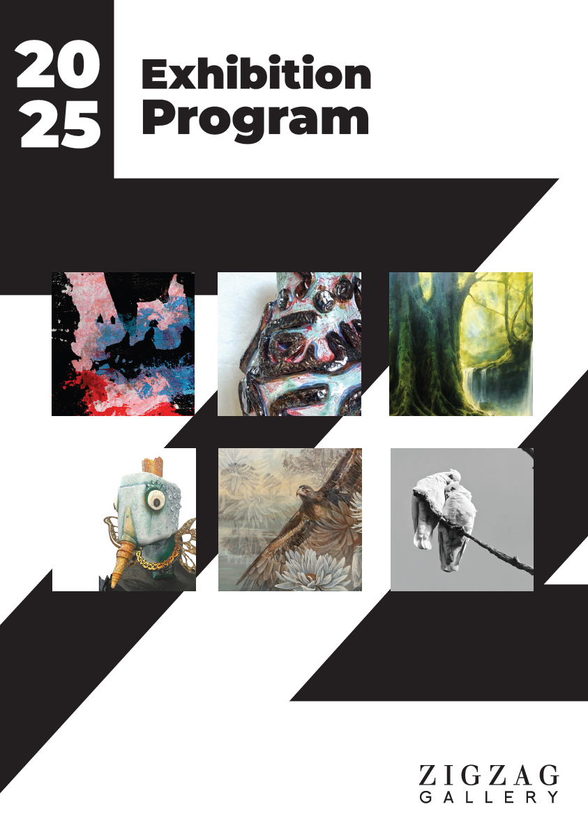 Zig Zag Gallery 2025 Program Cover