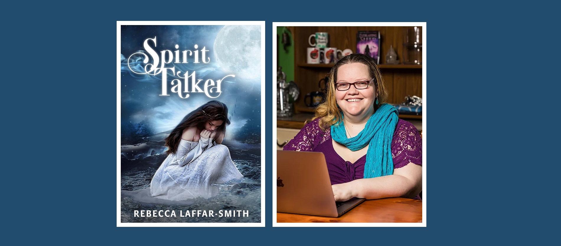 Book Cover of Spirit Talker by Rebecca Laffar-Smith