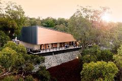 Aerial view from the rear of the Kalamunda Community Care building located at Jorgensen Park in Kalamunda