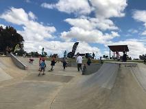 High Wycombe Skating Workshop Clinic Young kids having a SkateboardingWA Clinic at the High Wycombe Skate Park located at Fleming Reserve in High Wycombe.