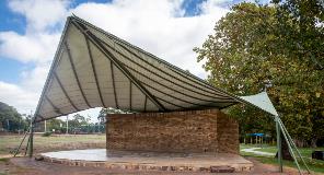 View of the Sound Shell located at Stirk Park in Kalamunda