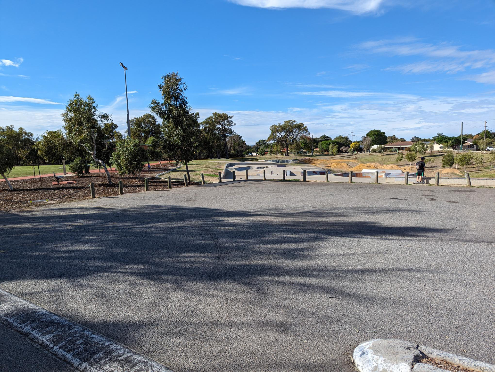 Photo of the Fleming Reserve, High Wycombe car park site for food truck vendors