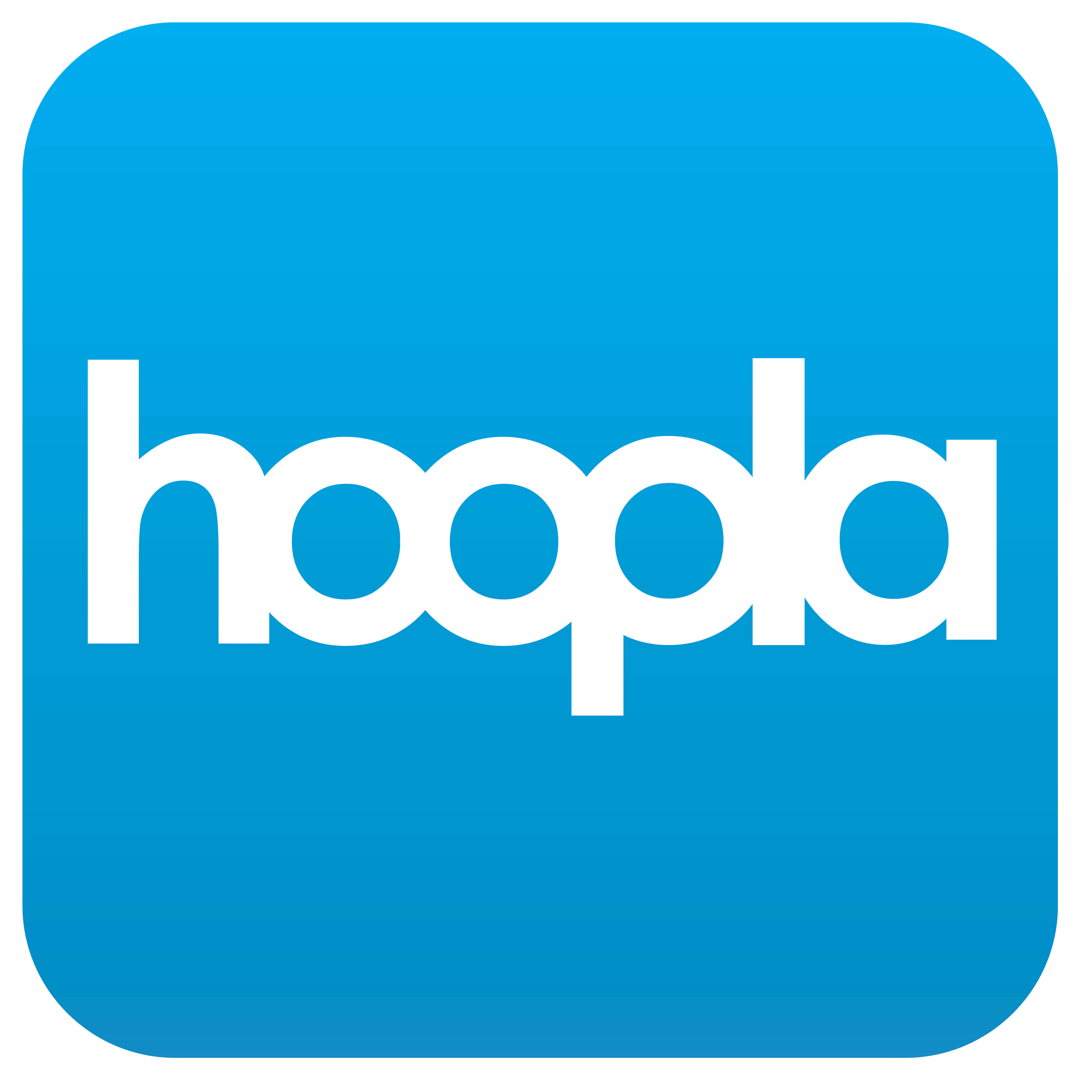 Logo for Hoopla eLibrary