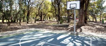 Basketball court at Bill Shaw in Lesmurdie Basketball court at Bill Shaw in Lesmurdie