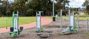 Exercise Equipment at Fleming Reserve in High Wycombe