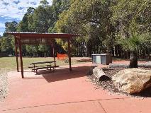 Outdoor equipment at Bill Shaw Outdoor equipment at Bill Shaw in Lesmurdie