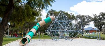 Playground - Slide-Web at Jacaranda Spring in High Wycombe