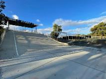 BMX Track Start Ramp Starting ramp at BMX track at Ray Owen in Lesmuride