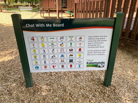 Chat With Me Board Stirk Park