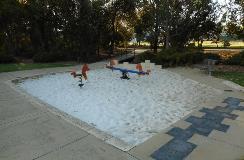  A play area located at Tyler Mews Park in Forrestfield