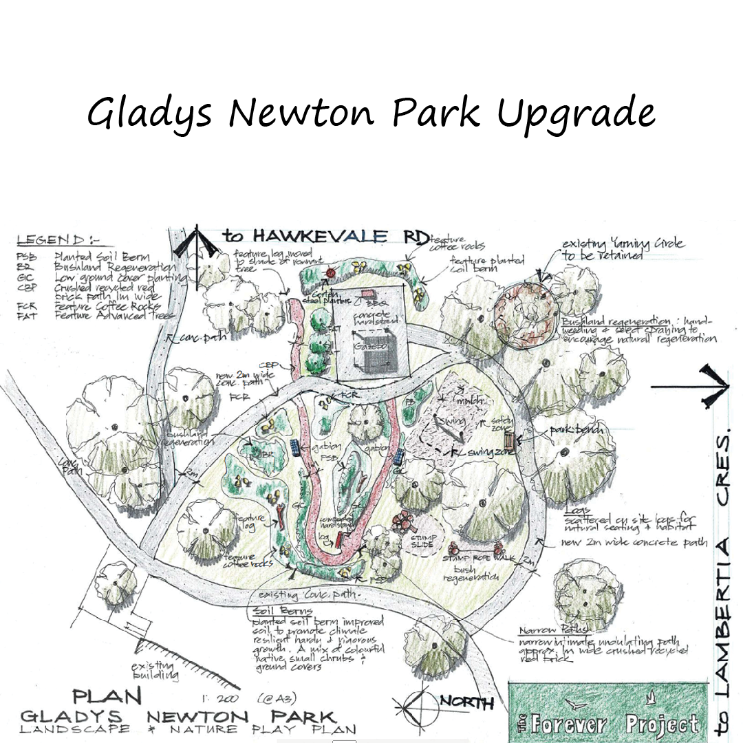 Concept Plan for Gladys Newton Park located in High Wycombe