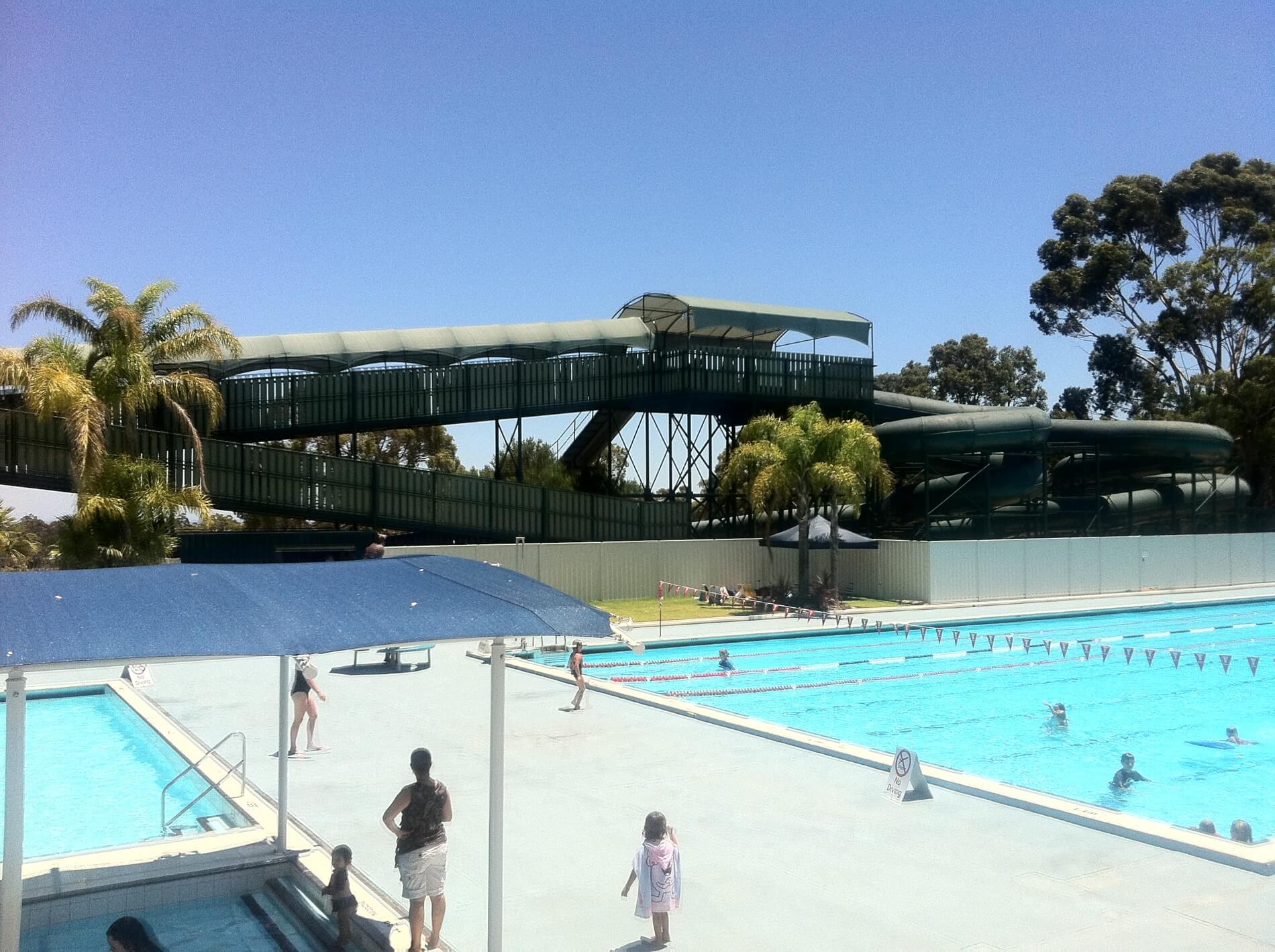 Image of Kalamunda Water Park - smaller pool, 50m and slides